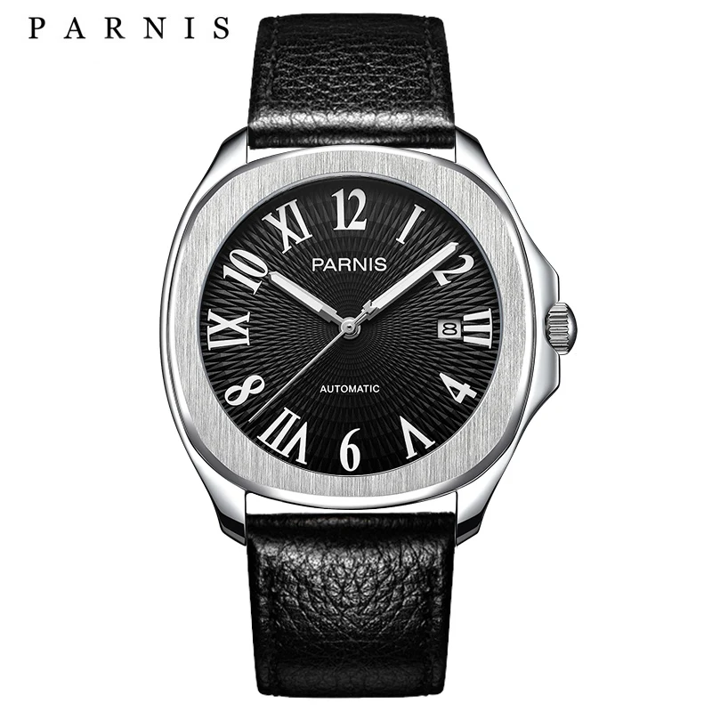 Parnis автоматические часы минималистичные часы мужские наручные часы Miyota сапфировое стекло механические часы relogio masculino подарок - Цвет: 7