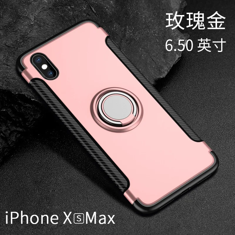 Ударопрочный чехол для iPhone X S max, чехол для iPhone X XS, Xs, Max, XR, держатель для кольца на палец, чехол для телефона, сверхмощный защитный чехол