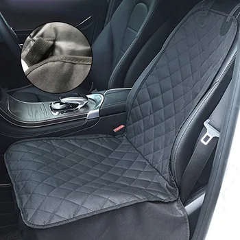 

Non-slip Waterproof Pet Car Seat Cover Dog Front Single Seat Cover Soft Padded Truck SUV Car Seat Protector Outdoor Pet Carrier