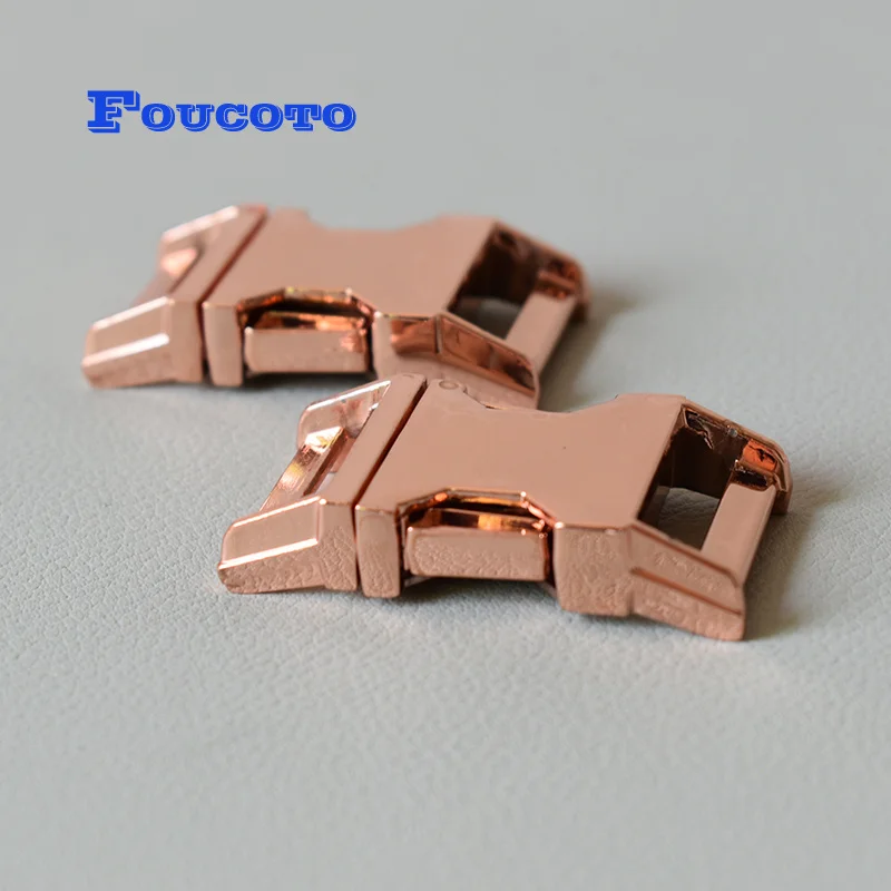 100pcs/lot nickle metal side release buckles 20mm webbing for paracord dog collar clip buckles DIY sewing accessories hardware