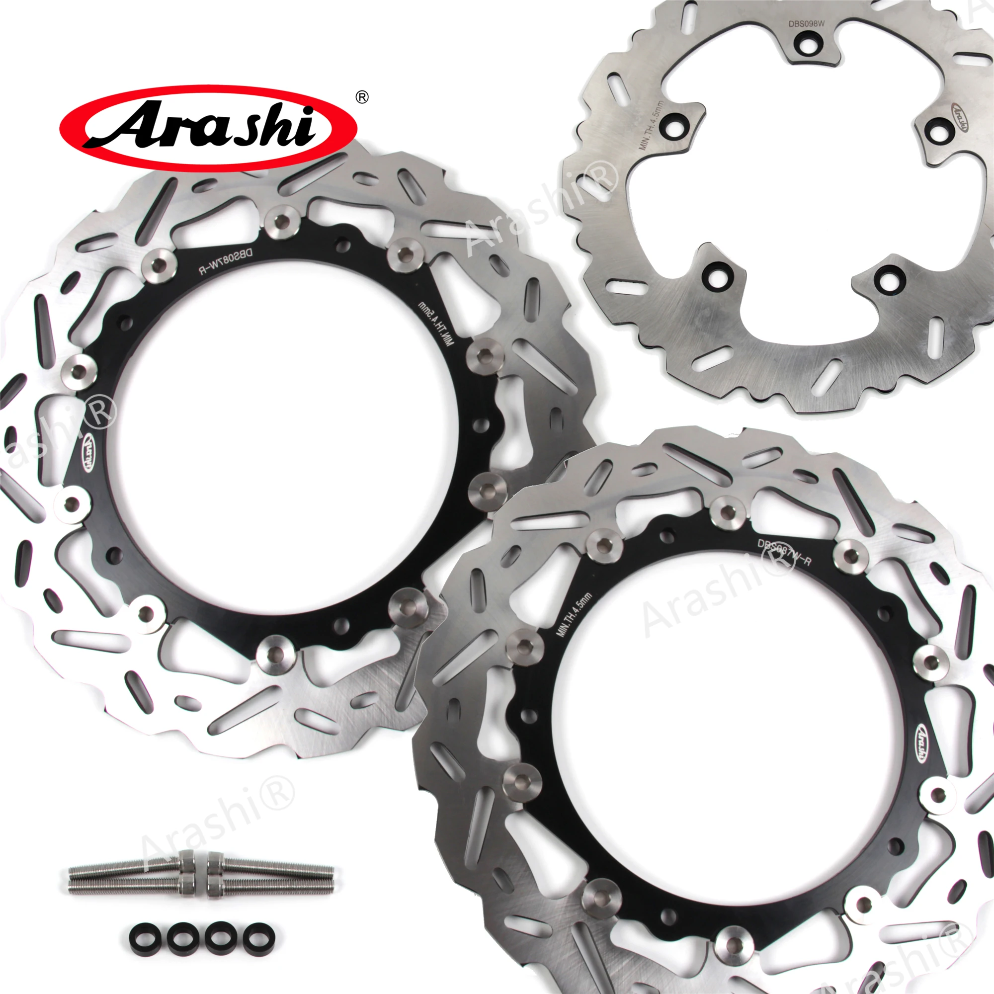 

ARASHI CNC плавающие передние и задние тормозные диски для BMW R1200GS 2013 2014 2015 2016 2017 2018 / R 1200 GS ABS 2014-2018 GS1200
