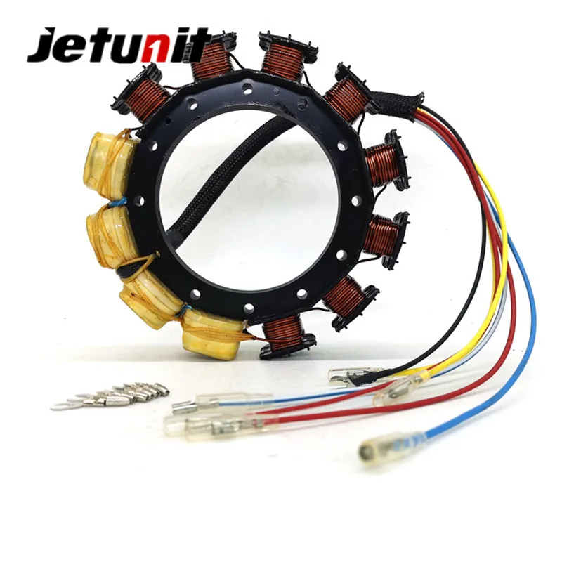 JETUNIT подвесной мотор Статор для ртути 210HP 175HP SportJet 16AMP 6 Cyl398-9873A36, 398-9873A39, 398-9873A 1398-9873A 3398-9873A 4