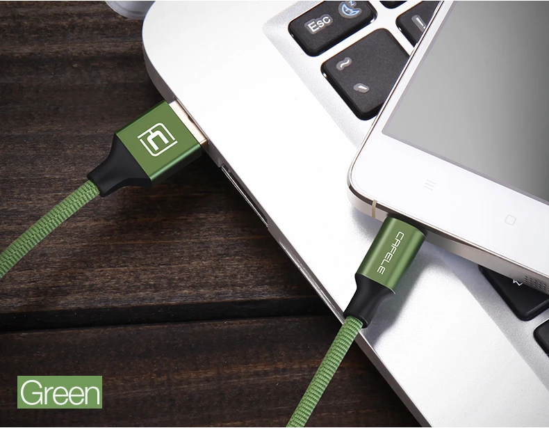 Cafele нейлоновый Плетеный USB кабель 8 Pin usb зарядный Шнур для iPhone 7 Plus/7/6s Plus/6s/6plus/6/5S/5c/5