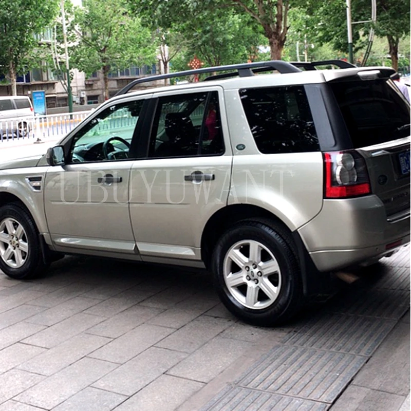 Для Land Rover Freelander 2 2007- ABS пластик внешний праймер цвет задний спойлер задний багажник отделка крыла