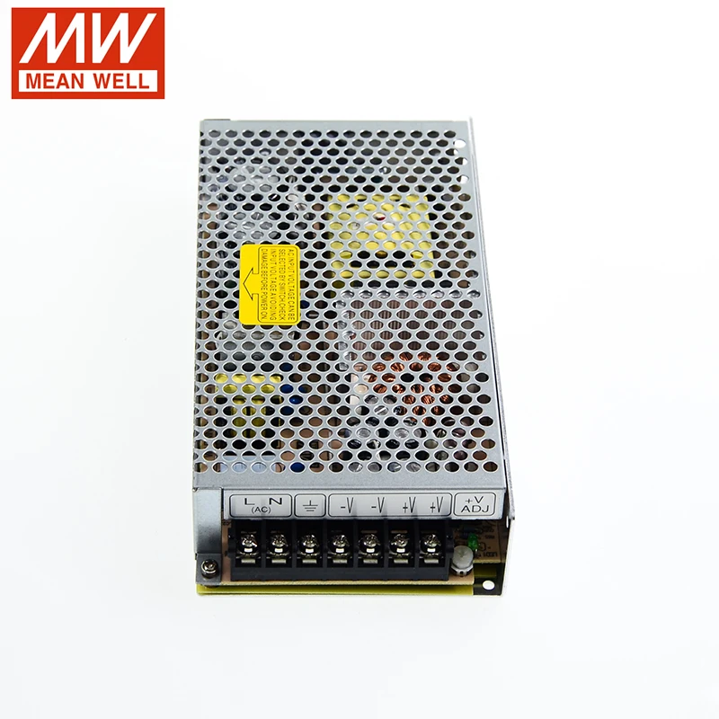 MEAN WELL RS-150-12 150W 12V импульсный источник питания 110 V/220 V AC до 12V DC 12.5A блок питания 5G Viberation трансформатор