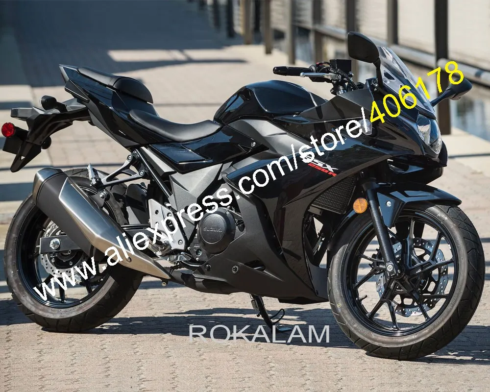 Cowling для Suzuki GSX250R 2017 2018 GSX250 R 17 18 GSX 250R черные послепродажные мотоциклетные