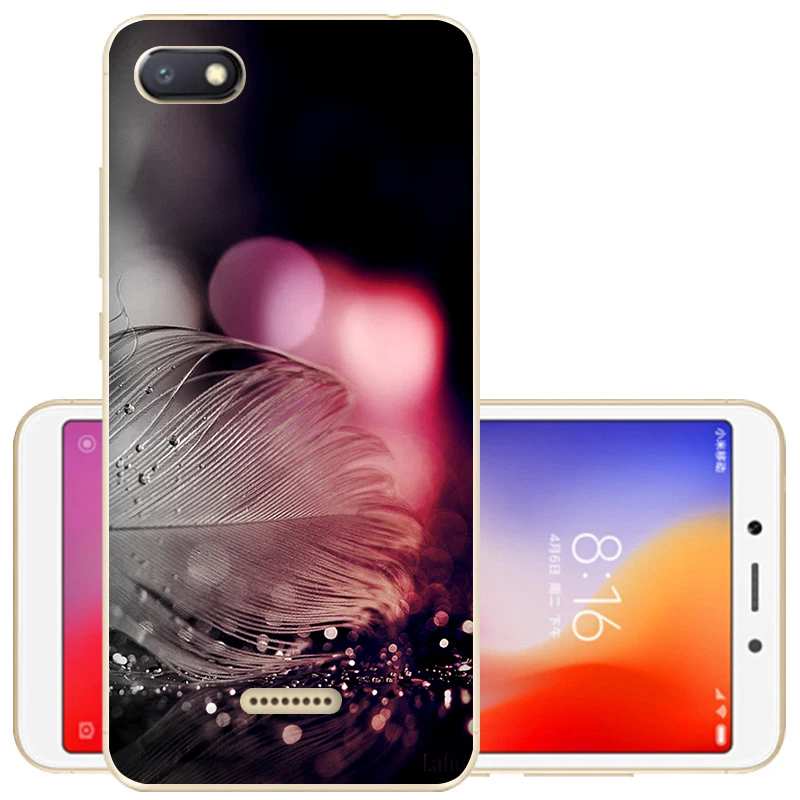Чехол для Xiaomi Redmi 6A Redmi 6, чехол для Redmi 6A Couqe, Мягкая силиконовая задняя крышка, защитный чехол из ТПУ для Redmi6 6 A, чехол для телефона s - Цвет: 5
