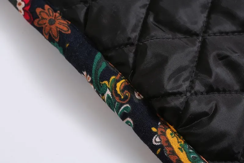 Cashmere for men, gorgeous winter cashmere, long sleeve of youth ethnic style printing, cotton lining, warm clothes