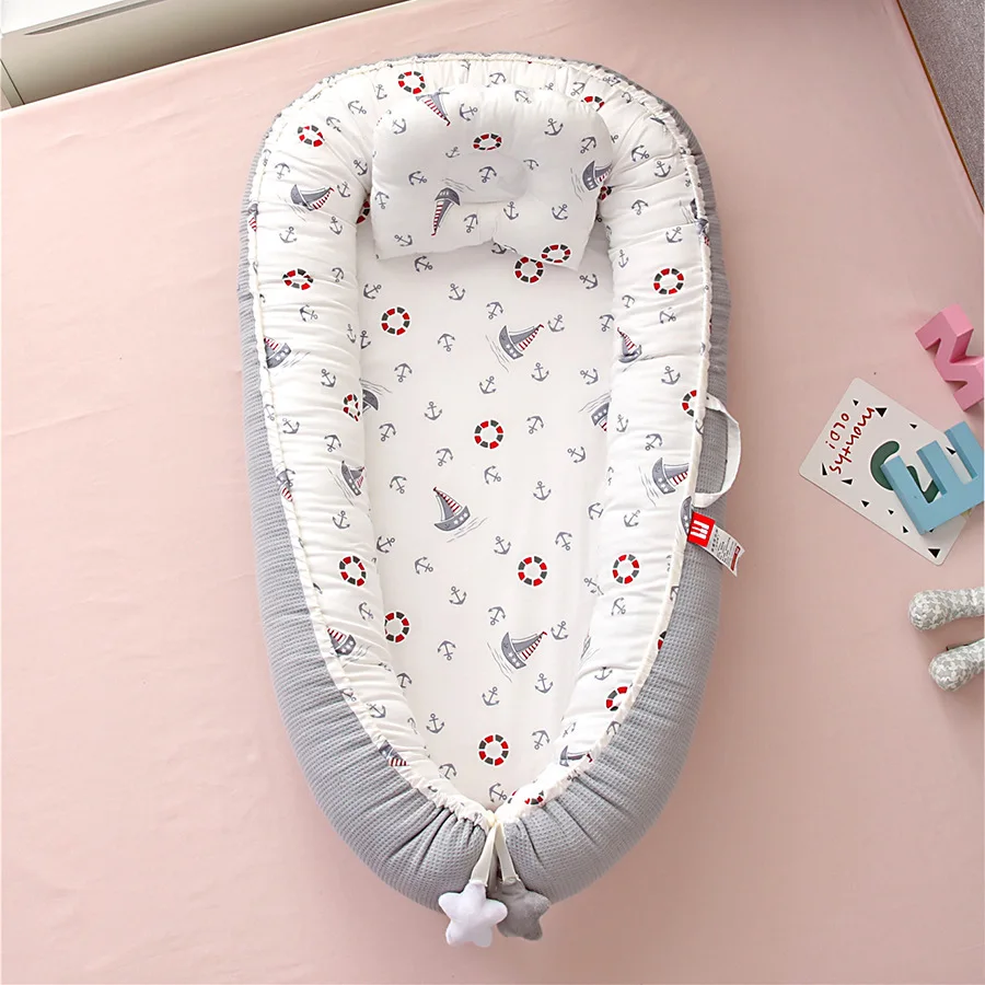 50x85cm de algodón sábanas de cuna bebé cama cuna bebé cuna Cunas Para El Bebe cama de bebé portátil cuna cama de viaje