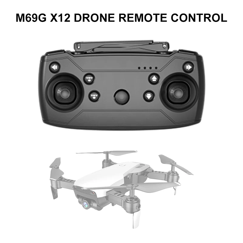 LAUMOX M69G X12 Дрон с дистанционным управлением FPV RC 4K камера оптический поток селфи