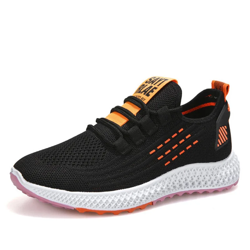 

Athletic Shoes Women's Fly Netting Surface Spring And Autumn Summer Breathable Versatile Casual Women's Light Soft-Sole Fitness