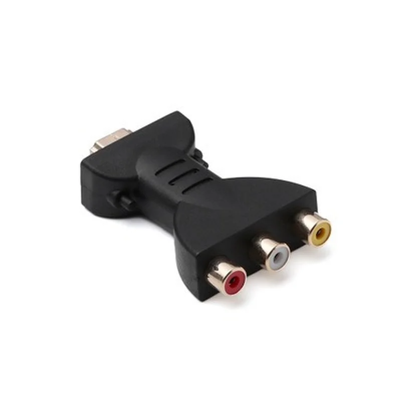 Цифровой AV-сигнал HDMI-совместимый с 3 RCA аудио адаптер компонентный