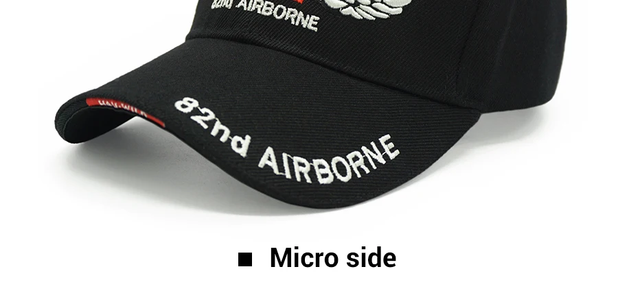KUNBKANG Новое поступление Airbone армейская шапка тактическая Мужская бейсболка Snapback Gorras Hombre Регулируемый Дальнобойщик шапка s Casquette Homme