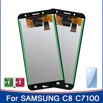 

2PCS Display For High TFT SAMSUNG C8 C7100 C710F SM-C710 C710F/DS LCD Touch Screen Digitizer Replacement