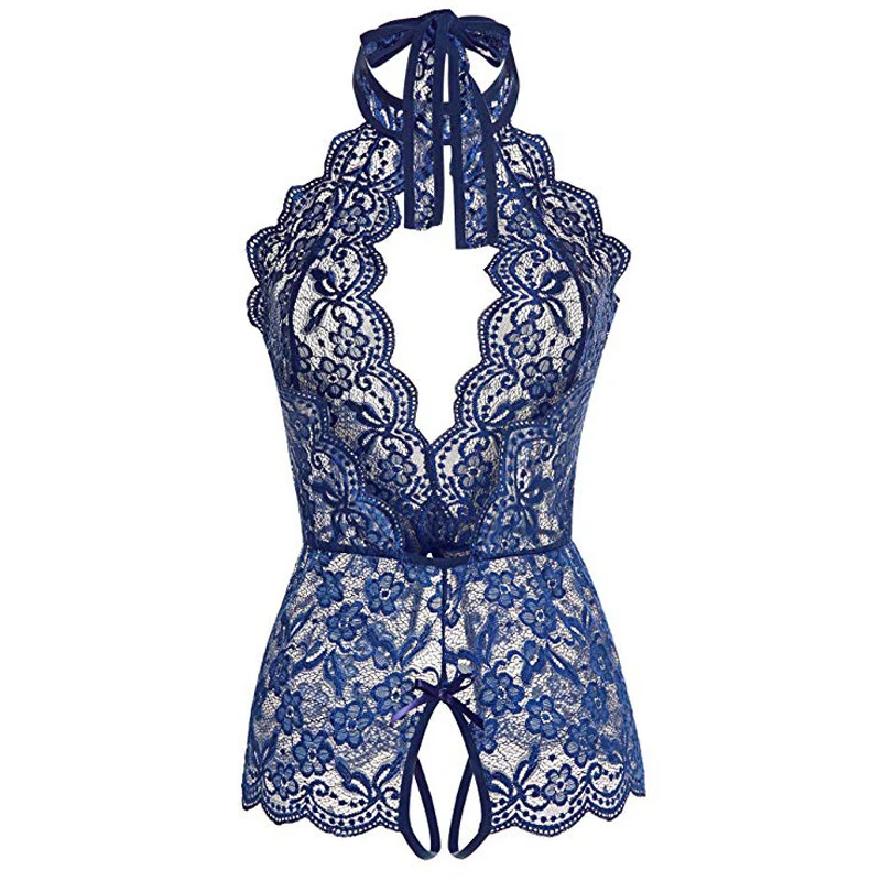 Women Underwear Sexy Lingerie One Piece Open Bra Crotchless Underwear For Sex Lace Transparent Plus Size Bodysuit Erotic Lenceria Sexy Catsuit