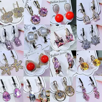 

30 Pairs/lot fashion classical women earrings wholesale small size earring jewelry lot 200731-68