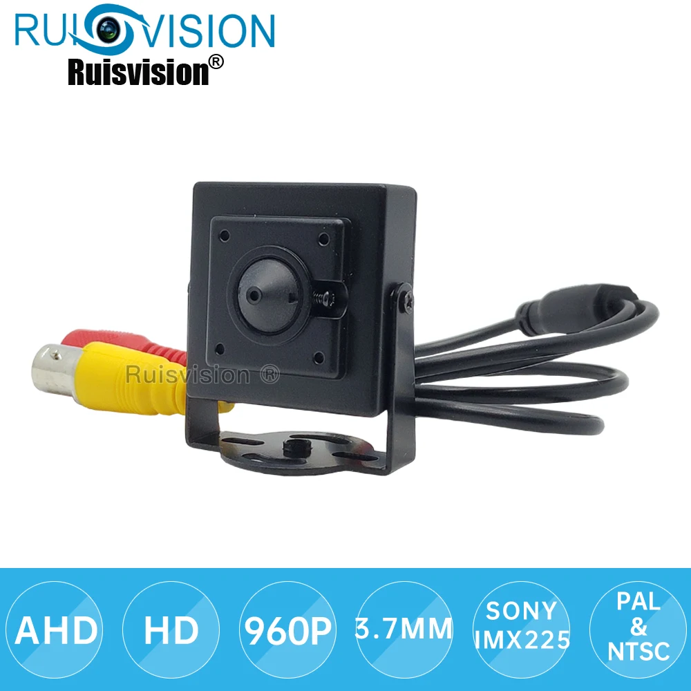 AHD 1.3MP мини камера 960p Sony IMX 225 CCTV Крытая линза камеры видеонаблюдения Домашняя