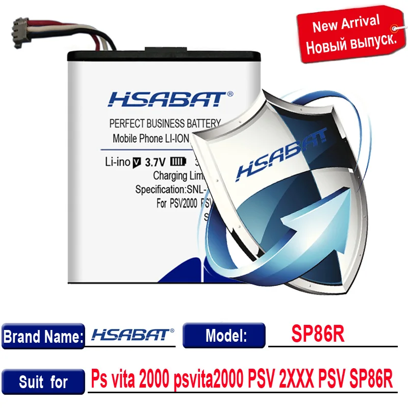 HSABAT 3100mAh SP86R Аккумулятор для Ps vita 2000 psv ita2000 psv 2XXX psv SP86R