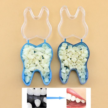 

New Temporary Teeth crown Oral Teeth Whitening Anterior Molar Crown Dental Crowns Resin Porcelain Teeth Dental Veneers