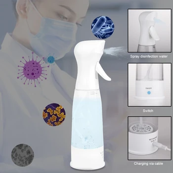

Portable Disinfectant Generator Simply Salt + Water = Chlorine Antiseptic Liquid