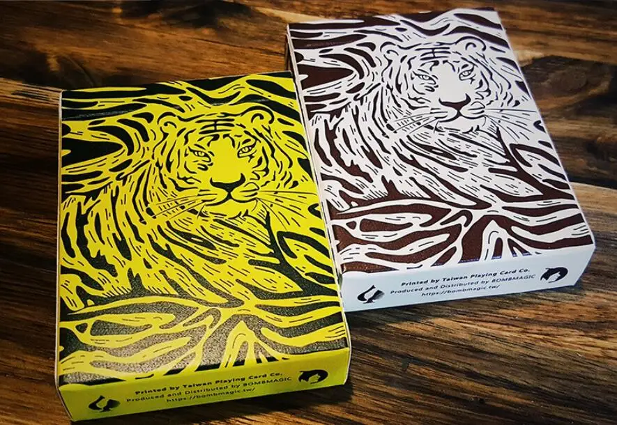 Скрытый Королевский Тигр Ellusionist колода игральных карт Magic регулярные игральные