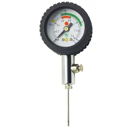 Индикатор измерителя давления Тип Высокая точность Футбол Баскетбол профессиональный воздушный часы из нержавеющей стали барометр