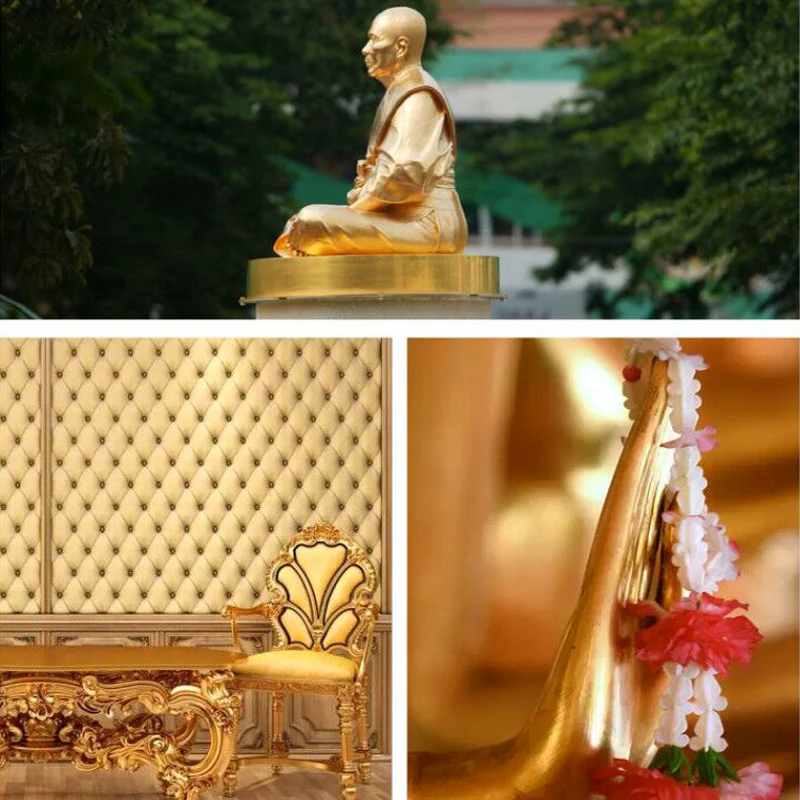 Gold Paint Wood Lacquer Metal Varnish Coating for Furniture Car Statuary Coloring Tasteless Water-based Acrylic Paint 100g
