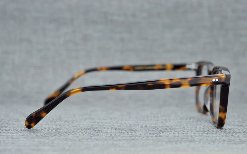 Vazrobe ацетат очки для мужчин и женщин прозрачный черный черепаха винтажные очки оправа для близорукости Оптический Рецепт бренд мужской
