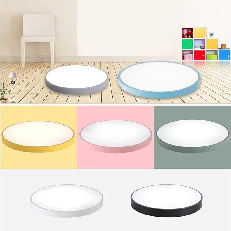 

LED ceiling lights for room 12W 18W 24W Cold Warm White light fixtures Livingroom aisle balcony Bedroom study lustres de plafond