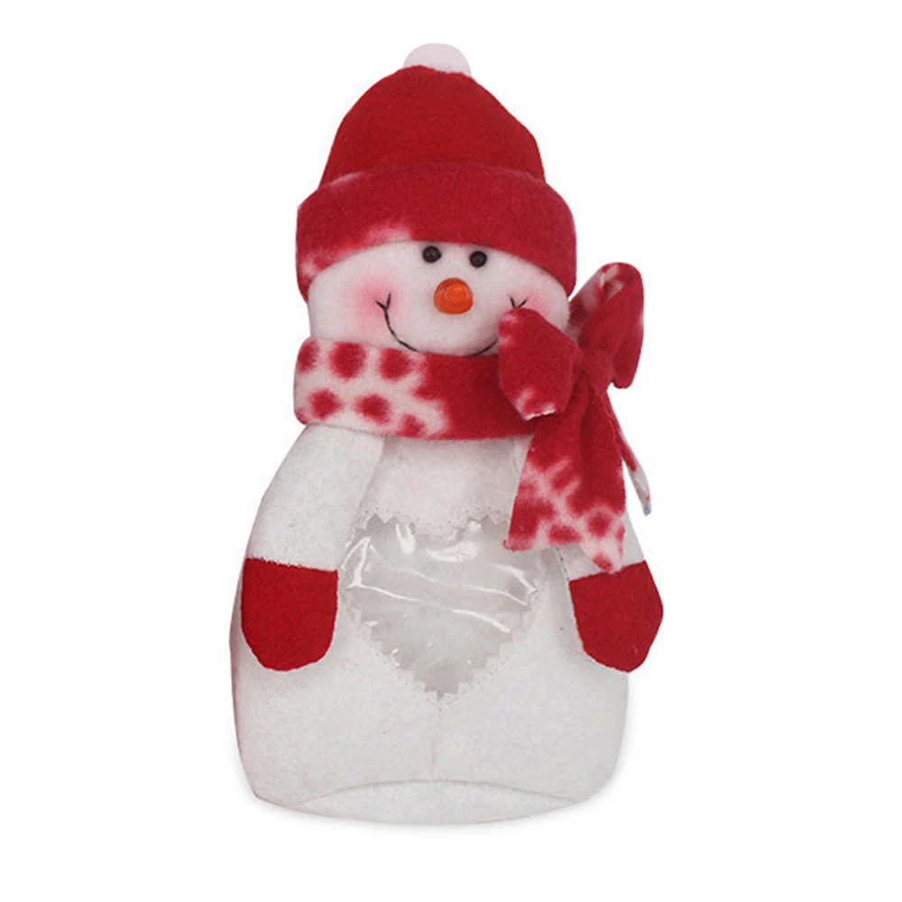 O 50PCs Christmas Self Adhesive Seal Plastic Bags Candy Cookies Pouches Gift Storage Bags Organizer Christmas Decor 15x10cm - Цвет: O