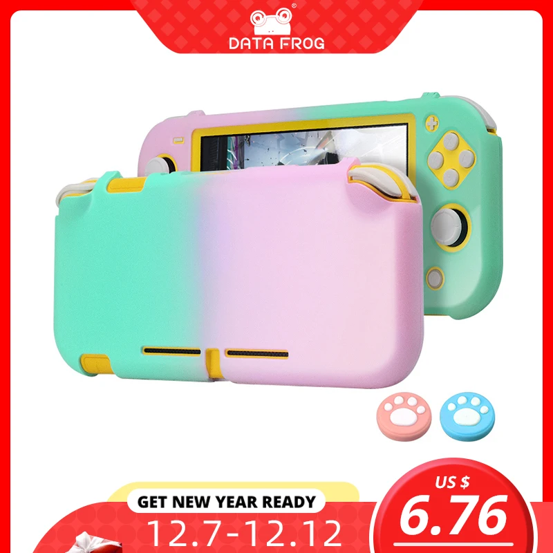 

DATA FROG Protective Case For Nintendo Switch Lite Hard Cover Shell For Nintend Switch lite Console For Mix Colorful Back Cover
