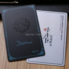 Custom full color cr80 size pvc playing gift card magnetic card vip card