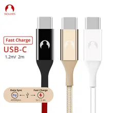 Snowkids USB C кабель type C кабель зарядное устройство для htc U11 sony Xperia XZ samsung Galaxy S8 S9 P10 2 м длинный кабель