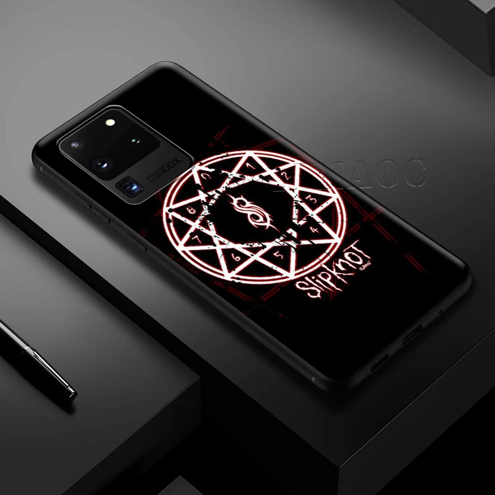 Чехол Slipknot клоун Кори Тейлор для Samsung Galaxy A10 A20 A30 A40 A50 A70 S10 Plus S20 Ultra Note 10 Lite A51 A71 A81