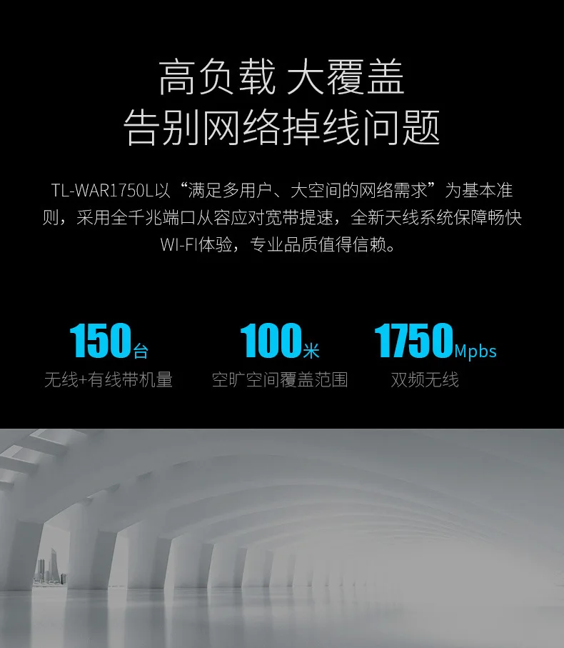 TP-Link Tl-war1750l двухчастотный беспроводной маршрутизатор бизнес-класса Gigabit Multi-wan рот AP управление AC