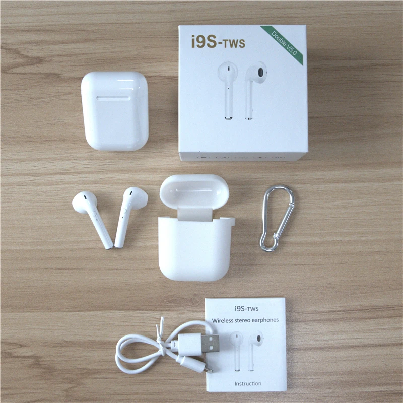 

New tws Updated Version i9s MINGGE i9s-TWS Wireless Headphone Bluetooth5.0 Mini Earbuds Headset Stereo Handsfree Earphone
