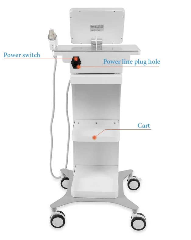 Fractional rf micro needling system rf fractional radio frequency machine skin care beauty salon equipment CE hot air rework station