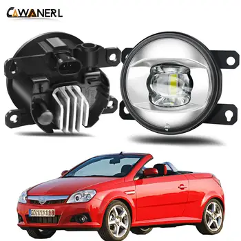 

Fog Light Assembly 30W Car LED Lens Fog Lamp Daytime Running Light 8000LM 12V For Opel Tigra TwinTop Convertible 2004 2005 2006