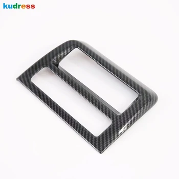 

For Hyundai Sonata 2020 2021 Carbon Fiber Car Headlight Switch Button Cover Trim Frame Bezel Styling Interior Accessories