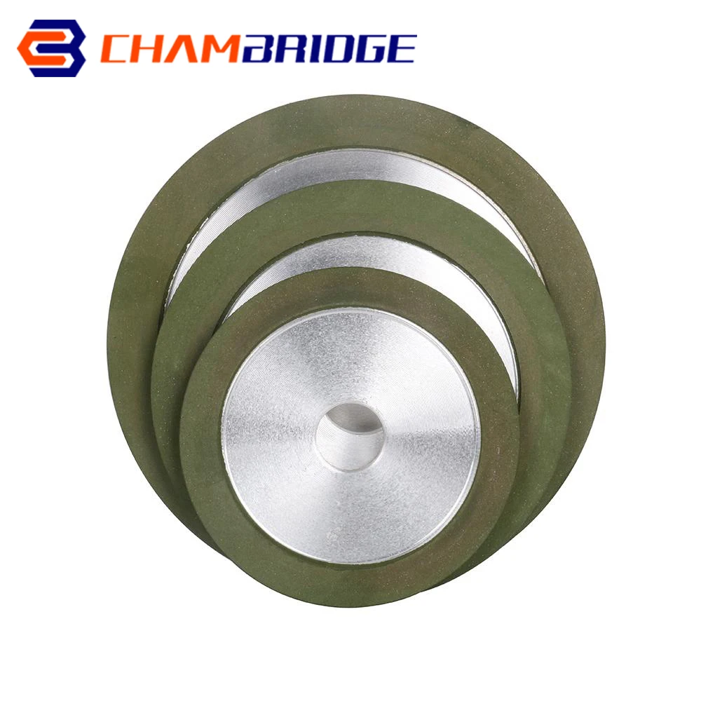 Grinding Wheel Diamond Grinding Wheel 100mm/125mm/150mm Circle Cutting Discs Grit 150-400 for Tungsten Steel Milling Cutter Sharpener