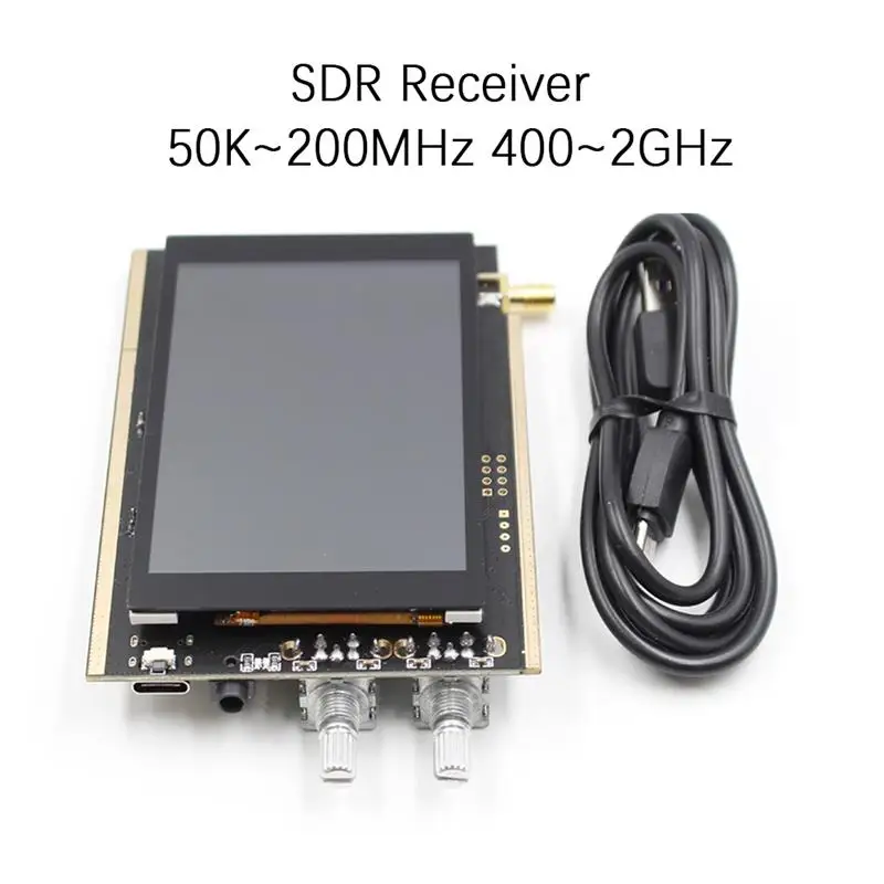 Todos os Modos Receptor Receiver Malaquita 400 2 2ghz Software Dsp am Ssb Nfm Wfm Analogs Modulação Sdr 50k 200mhz Computers & Electronics