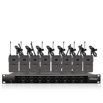 

Professional wireless microphone system eight-channel wireless lapel microphone dedicated performance church school teaching