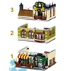 1326pcs The Chinese Restaurant Model City Street View Building Blocks Architecture Dining Hall Creator Bricks Children Toys Gift ► Photo 3/6