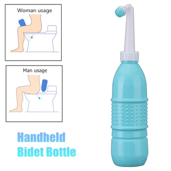 

300ml /400ml /500ml Portable Travel Bidet Sprayer Handheld Personal Cleaner Hygiene Bottle Fresh Water Spray Shower Nozzle