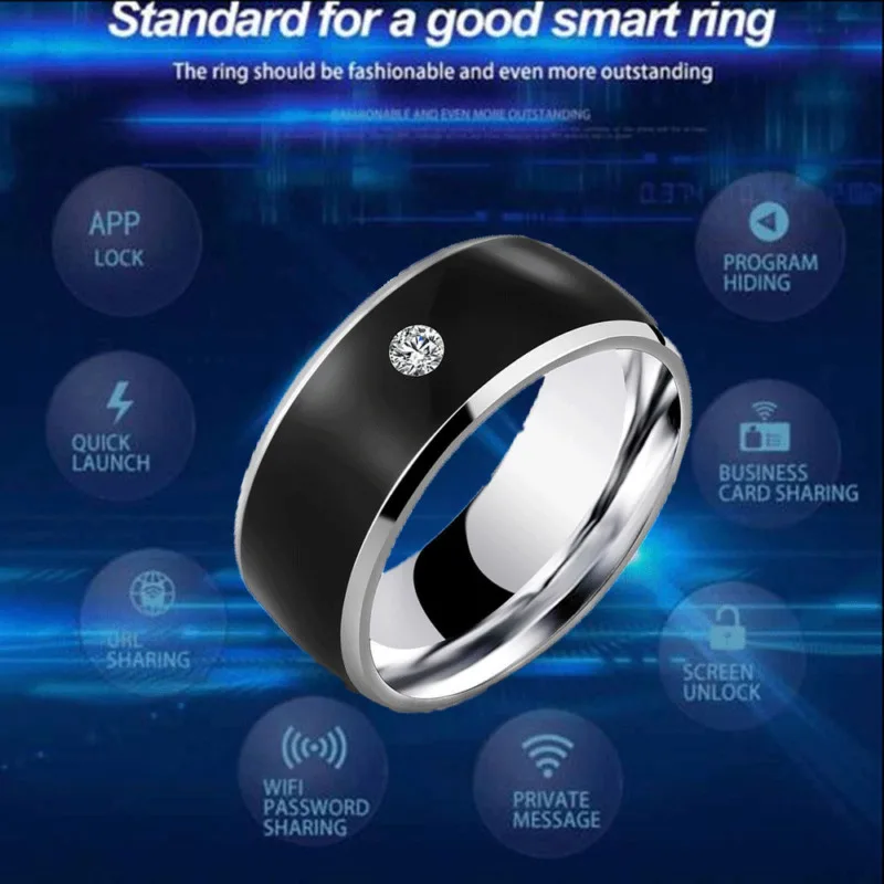 NFC Smart носимые кольца новая технология для Windows IOS Android мобильный телефон ювелирные