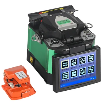 

A-80S Green Automatic Fusion Splicer Machine Fiber Optic Fusion Splicer Fiber Optic Splicing Machine Optical Welding Machine