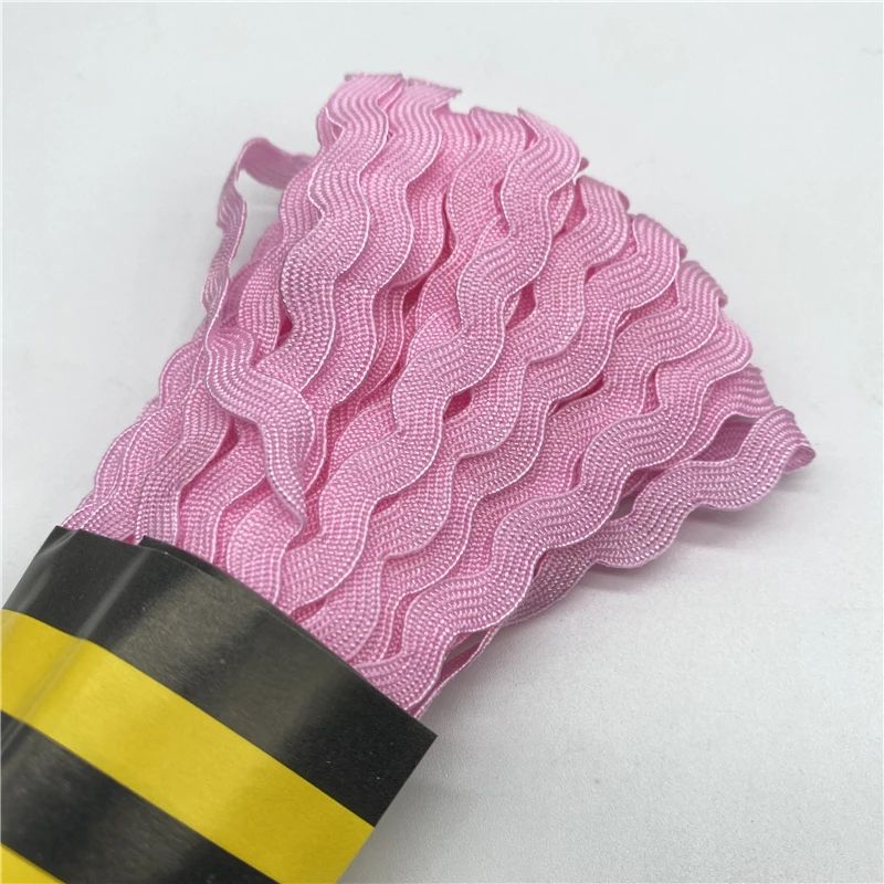 Polyester Ribbon Ribbon Decoration Ribbon Supplies Christmas Ribbon 15yards/Lot 6mm Zig Zag Ribbons Polyester Ribbon DIY Handmade Material for Wedding Party Christmas Decor Bow Ribbon