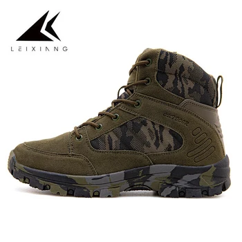 

Camouflage Army Boots Military Boots Men Tactical Boot Outdoor Tactical Desert Combat Safety Shoe Ankle Boots Men Big Size 46