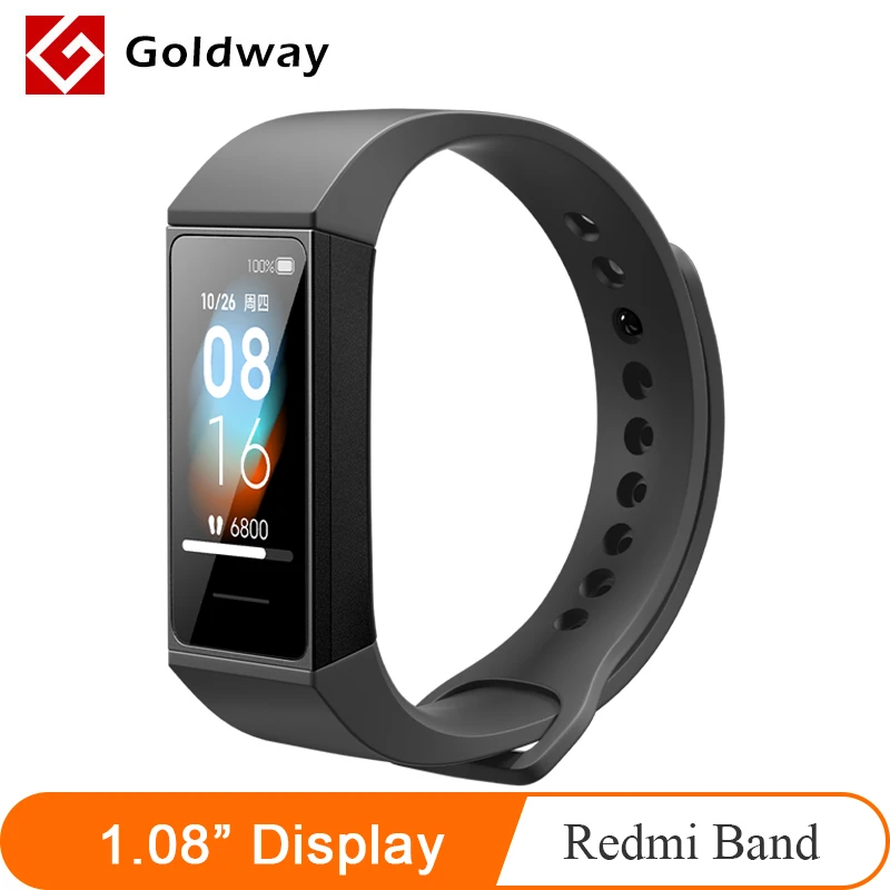 New Xiaomi Redmi Band Smart Wristband 4 Color Fitness Bracelet 1.08\