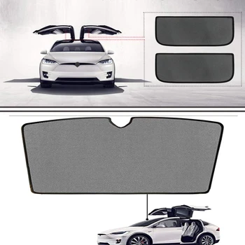 

For Tesla Model X Front Sunroof Wing Sunshade Curtains Car Sunroof Sunshade